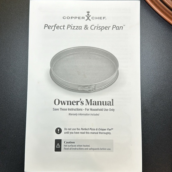 Copper Chef Perfect Pizza & Crisper Pan Guilt Free Fried Favorites - Picture 4 of 9